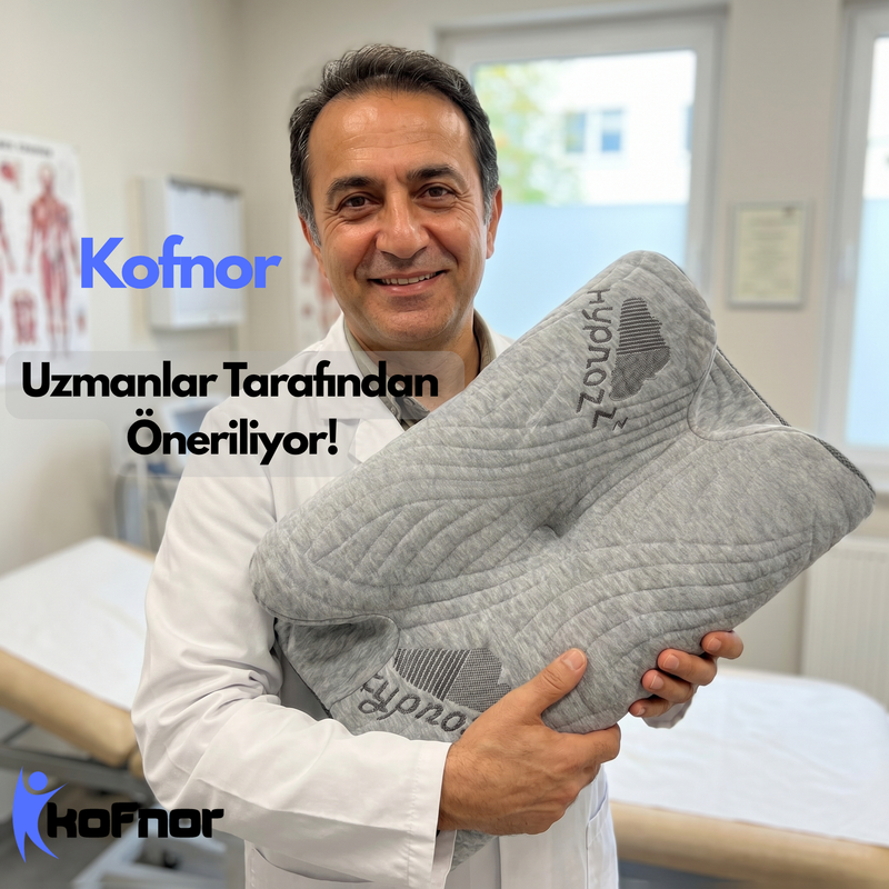 Kofnor™ - Topraklamalı Boyun Destekleyici EMF Yastık