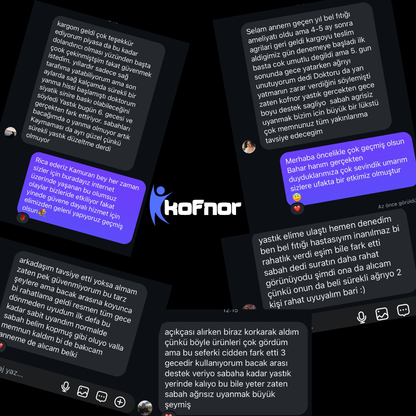 Kofnor™  - Destekleyici Hafızalı Yastık